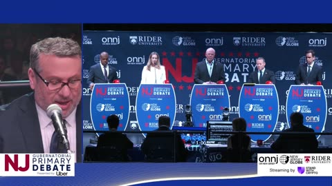 Watch it Again: New Jersey Democratic & Republican Gubernatorial Primary Debate, Presented by Uber