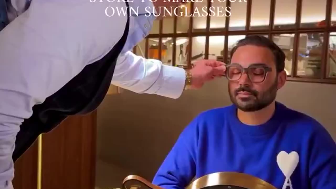The world's most exclusive store to make your own sunglasses