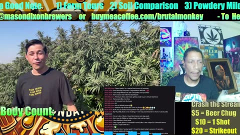 Cannabis Farm Tour reaction (A Clip from Sauced Up Sundays)