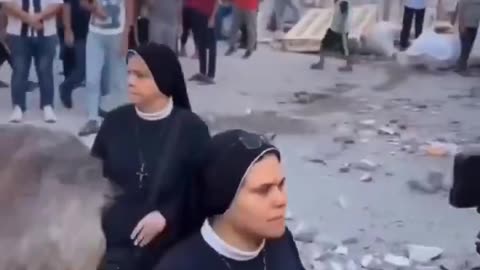2023 - Israel bombs church