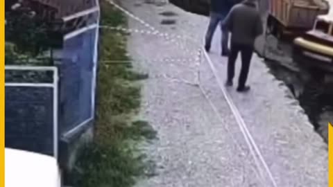 The strangest thing ever captured by a surveillance camera! 🎬✨❤️ ⏰