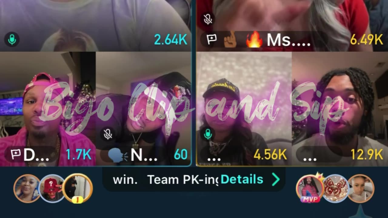 Team PK DreBaby Supa NoCap Ms Diverse TeeTee Pablo 12/1/25 #bigoclipandsip