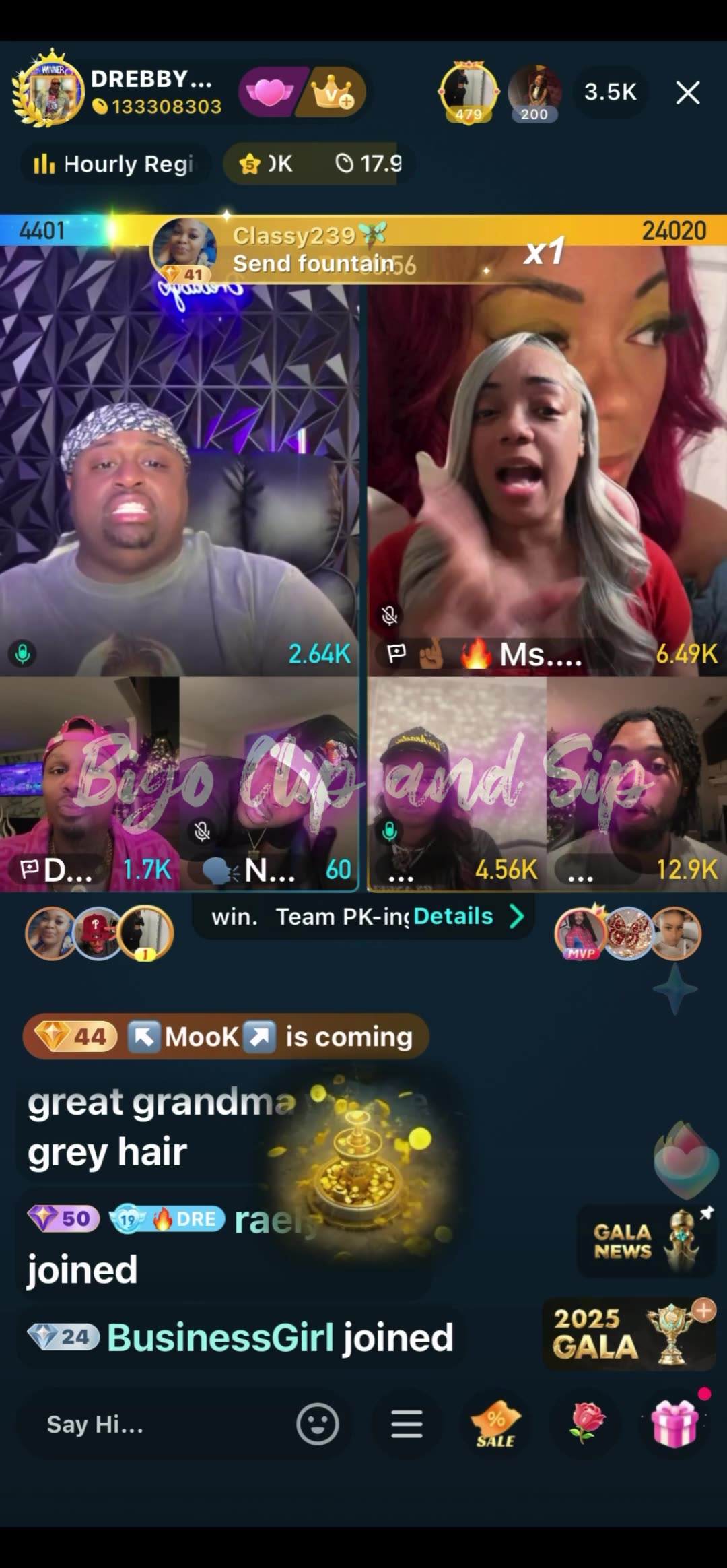 Team PK DreBaby Supa NoCap Ms Diverse TeeTee Pablo 12/1/25 #bigoclipandsip