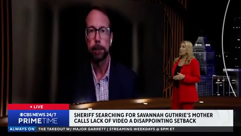 Sheriff calls lack of video evidence in Nancy Guthrie's case a disappointing setback