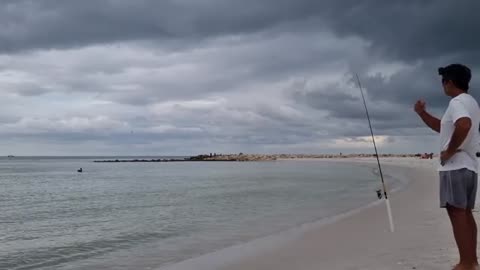 a pesca ho imparato come pescare grossi squali, fishing shark, ma essere in compagnia_part34