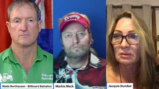Farmer Wade interviewing Jacquie Dundee and Mark McFarlane - 3/7/2025