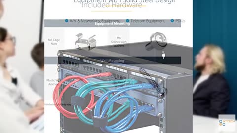 StarTech.com 4U Wall Mount Network Rack - 14 Inch Deep (Low Profile) - 19" Patch