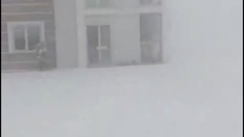 Severe snowfall hits Çatalca, Istanbul Province, Turkey 🇹🇷 (18.01.2026)