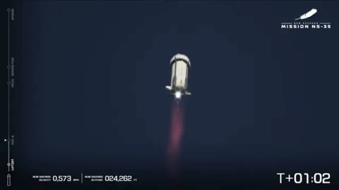 Blue Origin MISSION NS-35 Liftoff + Capsule Separation 🚀(Sept. 18, 2025)