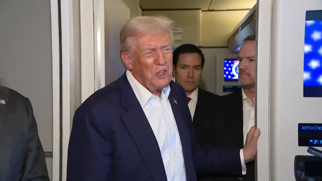 POTUS Speaks to Reporters After ASEAN Summit En Route to Japan