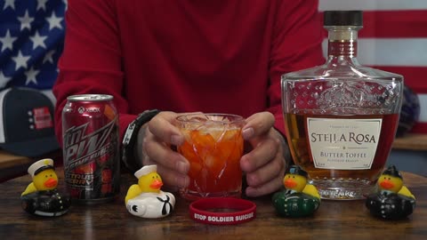 Travis Sutt - Stella Rosa Buttered Toffee Brandy & Mtn Dew Gamefuel Citrus Cherry Soda