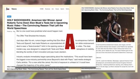 Fact Check: Fictional Story About Jamal Roberts Turning Down Tesla Ad Cites No Sources