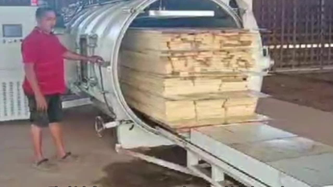 The high-frequency vacuum dryer