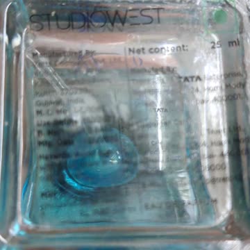 promoting a branded perfume