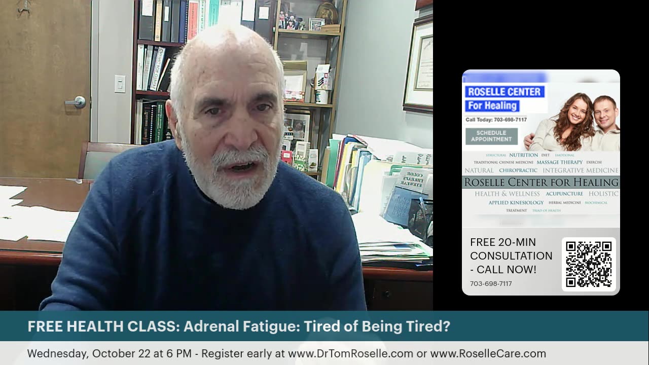 STREAM: Adrenal Fatigue…Tired of Being Tired?