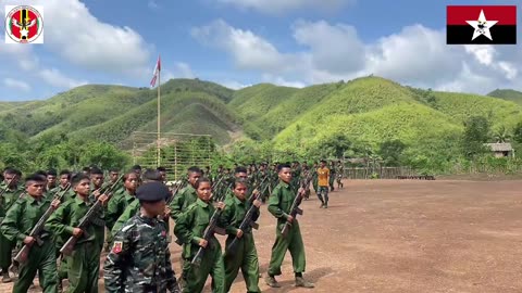 💪🏹 Myanmar War | Asho-Chin Defense Force Basic Training | RCF