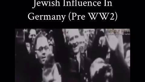 Jewish Influence in Germany PRE-WW2