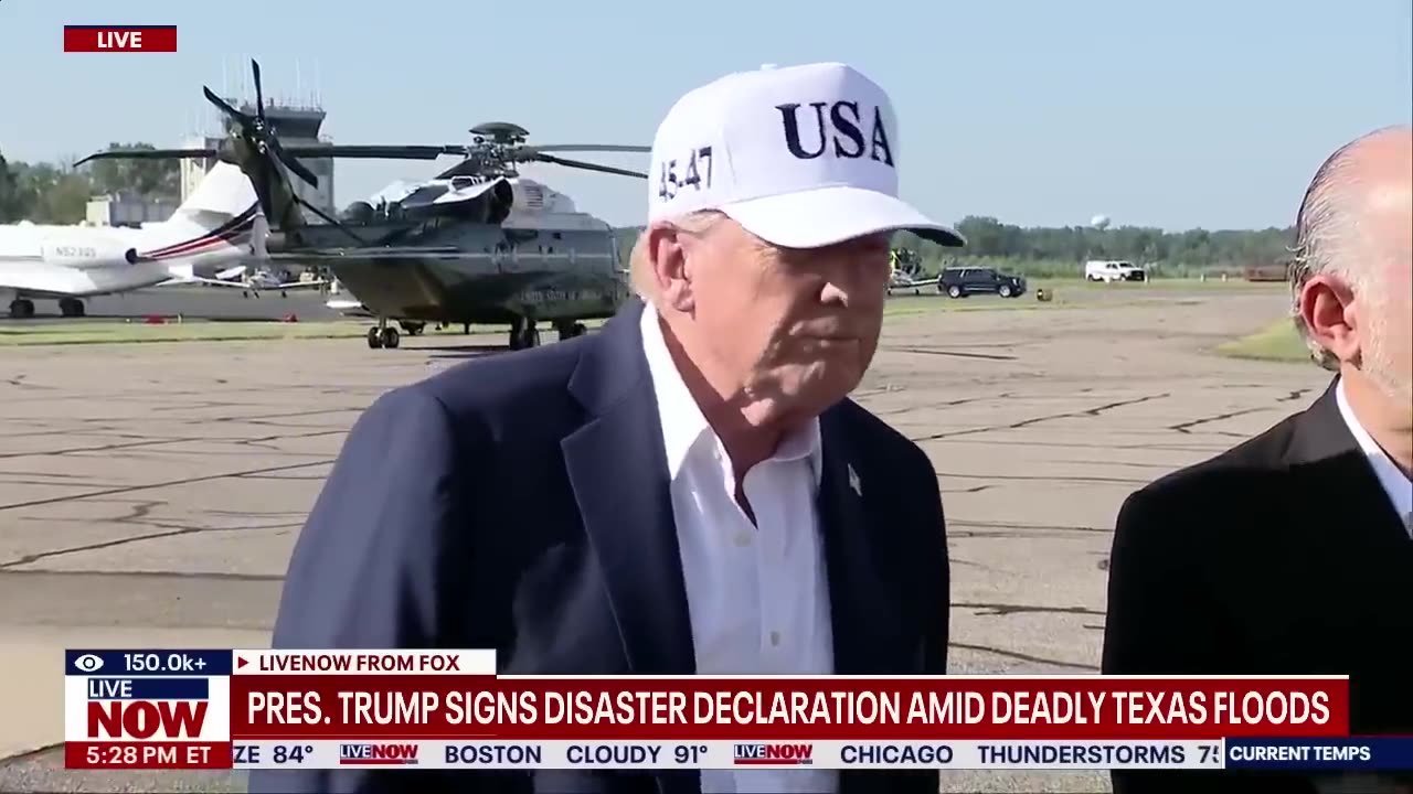 FULL REMARKS: Netanyahu visit, President Trump discusses storms in Texas