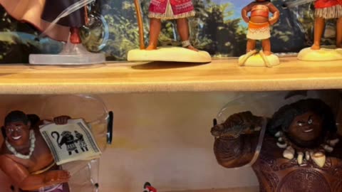 Disney Park Moana 2 Figurine Playset #shorts