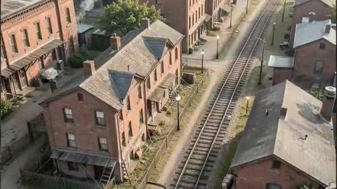 A time-lapse of a city evolving from 7000 BC to 2100 AD, visualized with AI