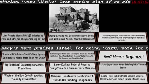 Standing Firm Against the New World Order Agenda. News