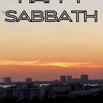 Happy Sabbath