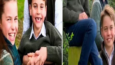 Prince George and Princess Charlottes Playful Act