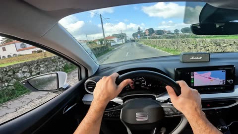 2024 SEAT Ibiza #7 🚗 Cloudy Day Drive in Paradise