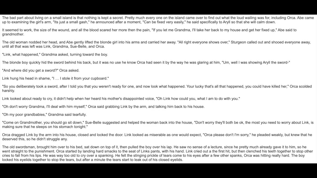 Those Who Wait Win the Battle by kittie reviewer (Wind Waker Link Gets a Spanking)