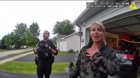 Woman tries to use Trump to justify her racism,cops aren't having it
