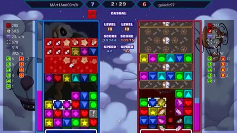 Panel Attack 2-Player Casual (12-17-2025): MArt1And00m3r vs. Newsy