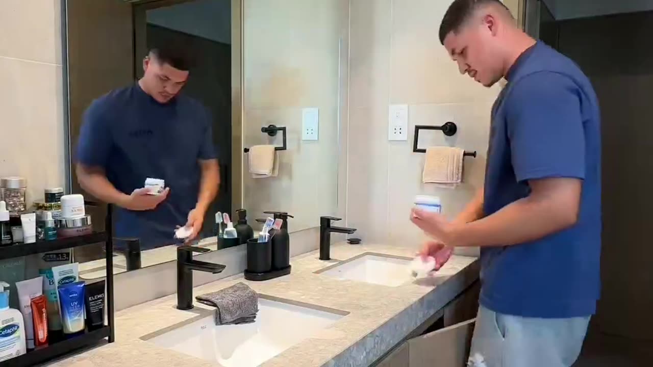 POV: You are living with a man..
