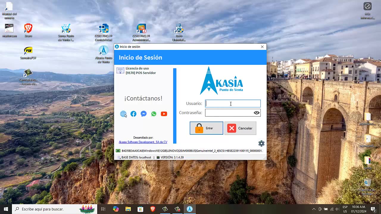 Sistema Akasia Punto de venta