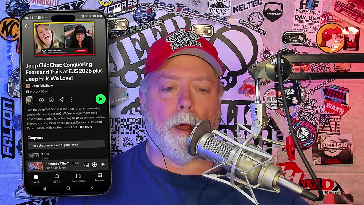 Watch, or Listen, to the Jeep Talk Show on Spotify!