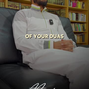 Never hesitate to make du’a. Allah never tires of listening.