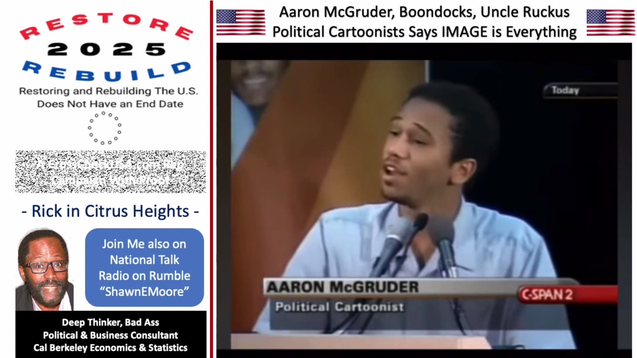 Boondocks Creator Aaron McGruder Says Blacks Should Always Consider Their Image