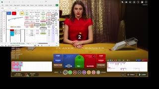 Live Baccarat - Small Road Chop or Repeat BS - LCSD set to 2 - 100 units in 158 minutes, 52.9% HR