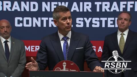 WATCH: Sec. Sean Duffy takes questions after Air Traffic Control overhaul announcement - 5/8/25