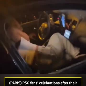 (Paris) PSG fans’ Champions League celebrations turn violent: vandalism and harassment of two women