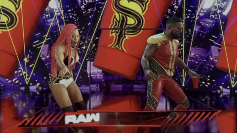 WWE 96 B Fab VS Cora Jade