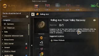 Rolling Ace: Tropic Valley Raceway (Achievement Guide) - Guild Wars 2