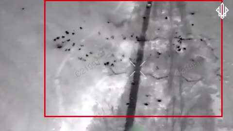 Ukrainians Open Up with Drones and Heavy Artillery When 20 Russian Soldiers Show Up Overnight