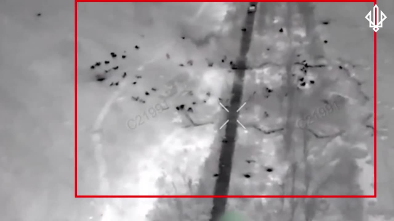 Ukrainians Open Up with Drones and Heavy Artillery When 20 Russian Soldiers Show Up Overnight