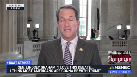 Rep. Jim Himes on Trump admin. targeting drug-smuggling boats: