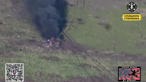 Russian Mechanized Assault Wiped Out By "Apache" Unit of the 81st Airmobile Brigade