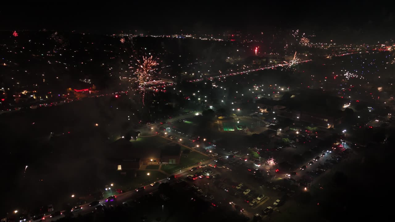 4th of July Fireworks Show Mustang Oklahoma 2025