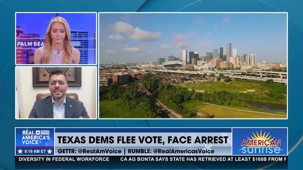 TEXAS DEMS FLEE VOTE AND FACE ARREST