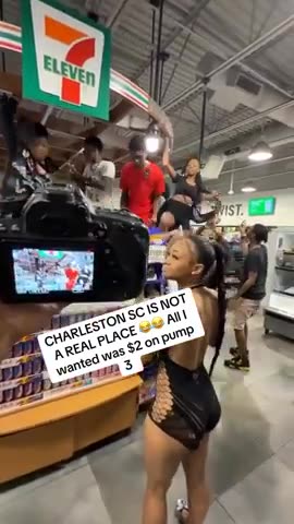 CHARLESTON SC -- ANOTHER GAS STATION STOP YOU DEFINITLY DONT WANT TO TAKE