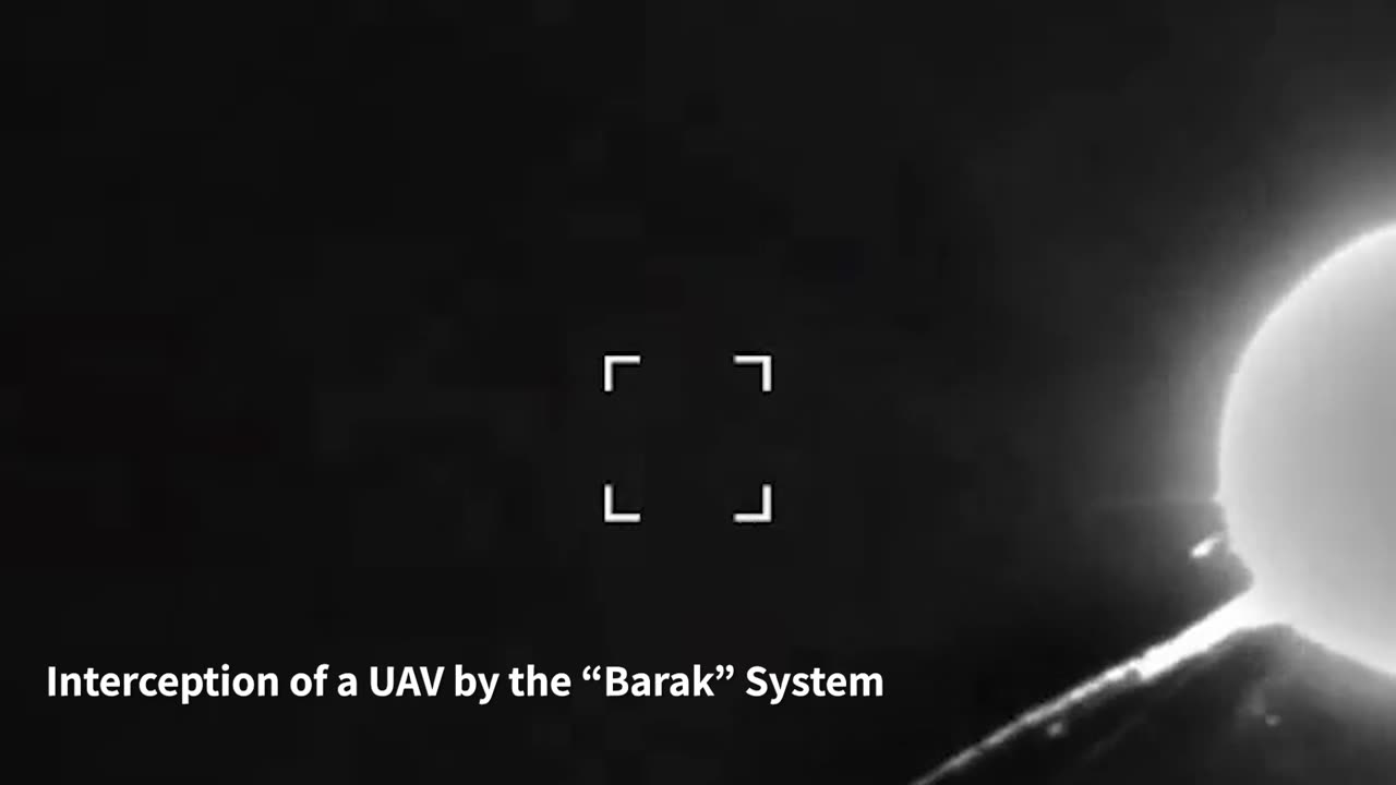 IDF: First Operational Use of the "Barak" System: UAV Intercepted by IAF Aerial