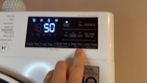 LG Tumble Dryer How To Child Lock Unlock